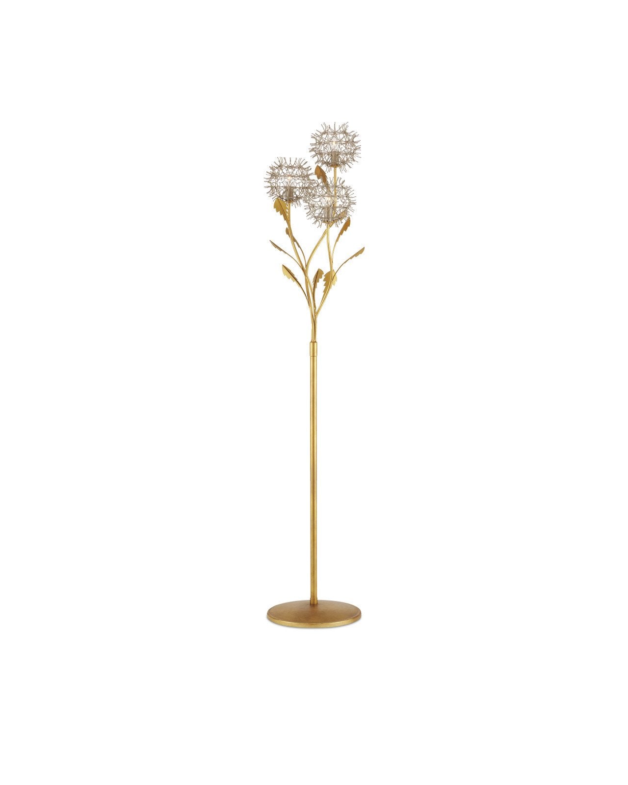 Dandelion Silver & Gold Floor Lamp